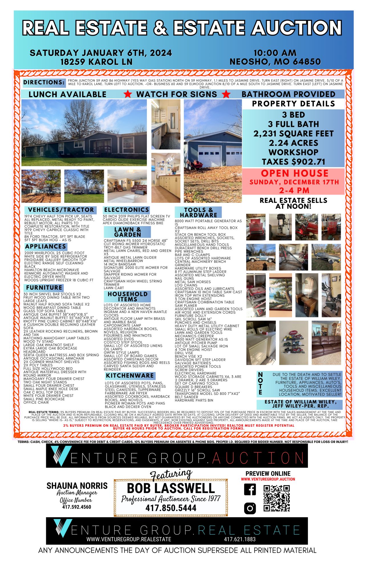 Venture Group Auctions